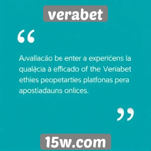 Avaliação da experiência do usuário no site Verabet